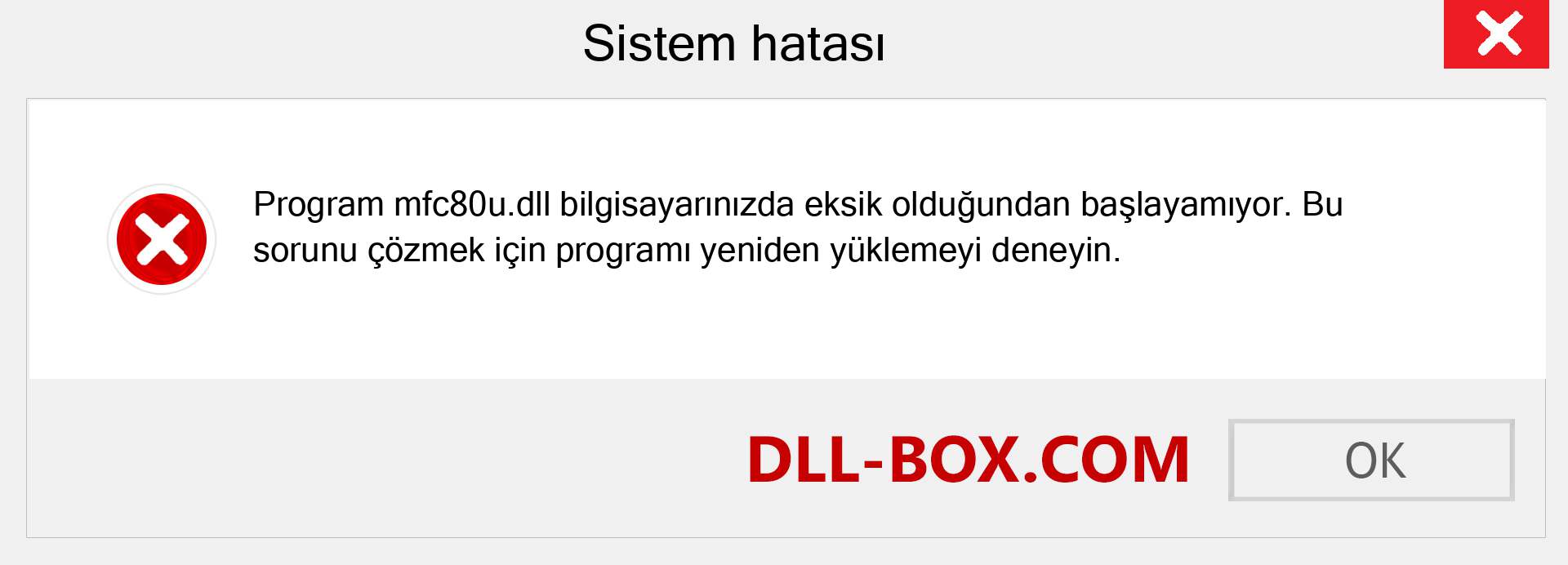 mfc80u.dll dosyası eksik mi? Windows 7, 8, 10 için İndirin - Windows'ta mfc80u dll Eksik Hatasını Düzeltin, fotoğraflar, resimler